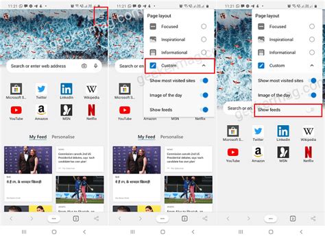 How To Remove News Feed On New Tab Page In Microsoft Edge