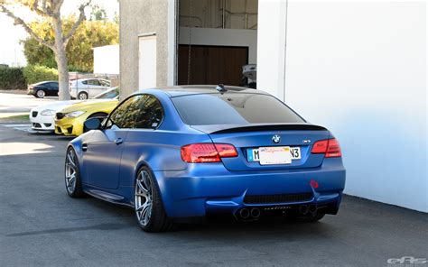 The drop is about the same for both coupe and sedan, as you can see in the these were just a few exhaust options for the e9x bmw m3, you can always ask a modification expert for guidance for what sort of system is best. Frozen Blue BMW E92 M3 In For Some Mods At EAS