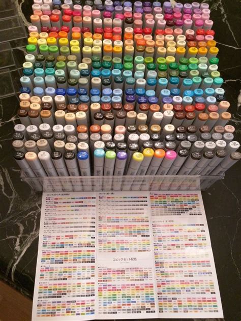 23 Copic Markers Aesthetic Hatibharmony