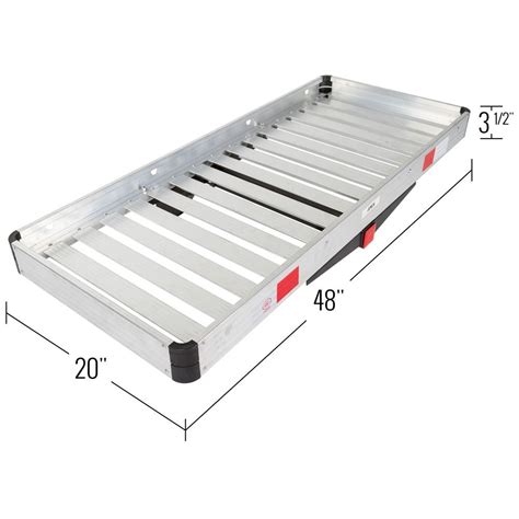 Apex Aluminum Hitch Mounted Cargo Carrier Discount Ramps