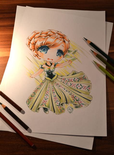 Chibi Princess Anna By Lighane On Deviantart