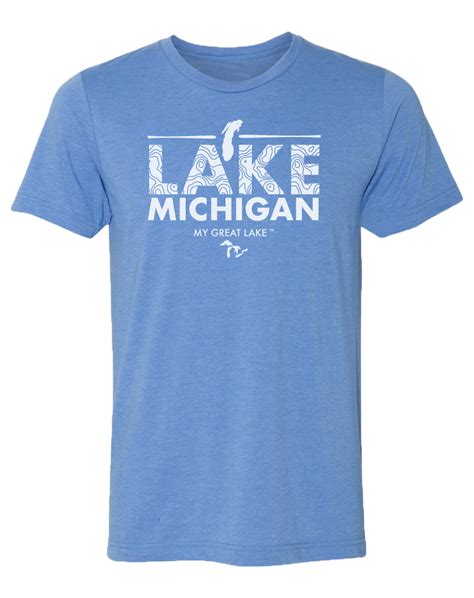 State Of Michigan Unisex T Shirts Michigan Awesome