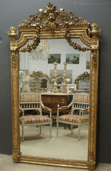 Antiques Atlas Large Antique French Mirror