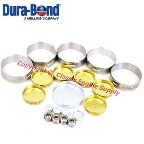 New Performance Cam Bearing And Brass Freeze Plug Kit Ford Sb 351w 302