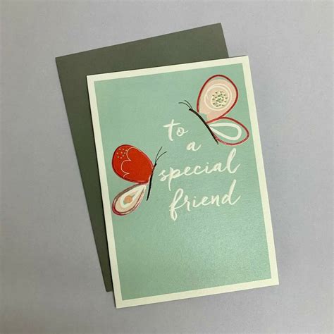 To A Special Friend Greetings Card By Nest Ts