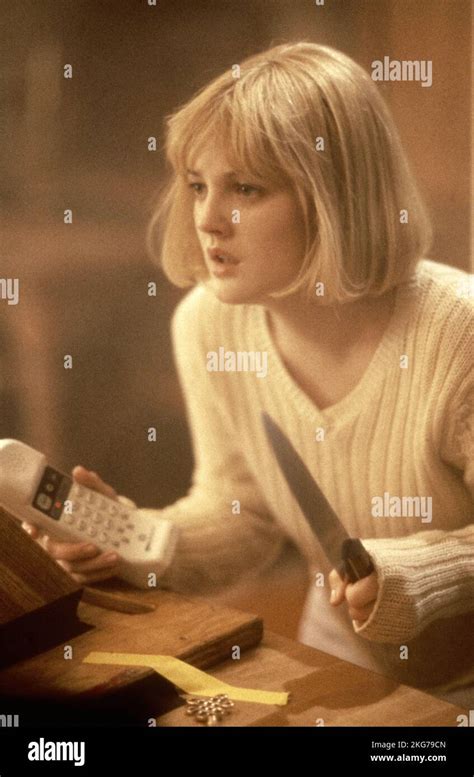 Scream Year 1996 Usa Director Wes Craven Drew Barrymore Stock Photo
