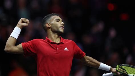 Felix Auger Aliassime Downs Novak Djokovic As Team World Eye Laver Cup