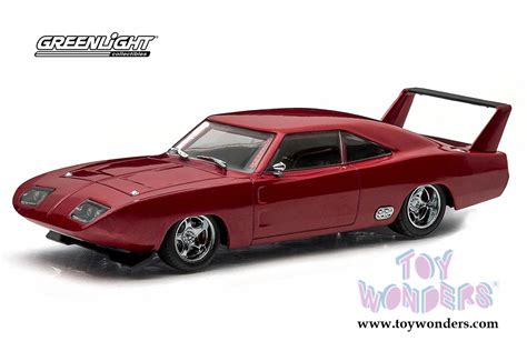 1969 Dodge Charger Daytona Hard Top 86221 143 Scale Greenlight Fast