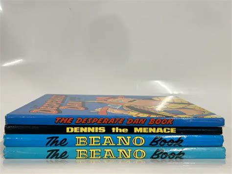 Vintage Beano Annuals Dandy Desperate Dan Dennis The Menace 1970s 1980s
