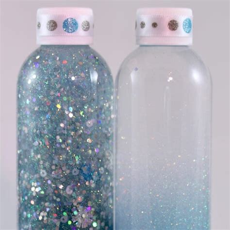 8oz Calming Glitter Bottle Frozen Etsy