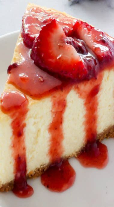 the best new york style cheesecake baker by nature recipe cheesecake recipes desserts