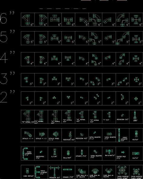 Pvc Pipes Dwg Block For Autocad Designs Cad