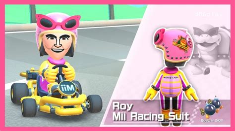 Mario Kart Tour Roy Mii Racing Suit Wave 31 Youtube