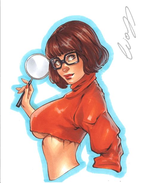 Velma By Elias Chatzoudis Female Cartoon Characters Cartoon Tv Girl