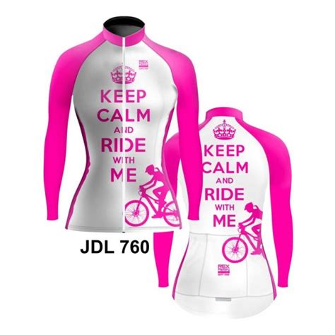 Jersey De Ciclismo Estandar Mujer Dama Manga Larga Jdl760 Rex Factory