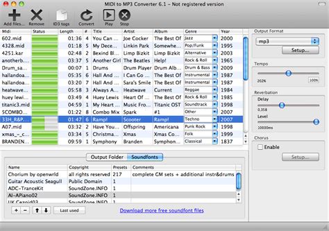 30x faster conversion speed than any conventional converters. MIDI to MP3 Converter for Mac