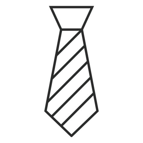 Stroke Striped Tie Clothes Png And Svg Design For T Shirts