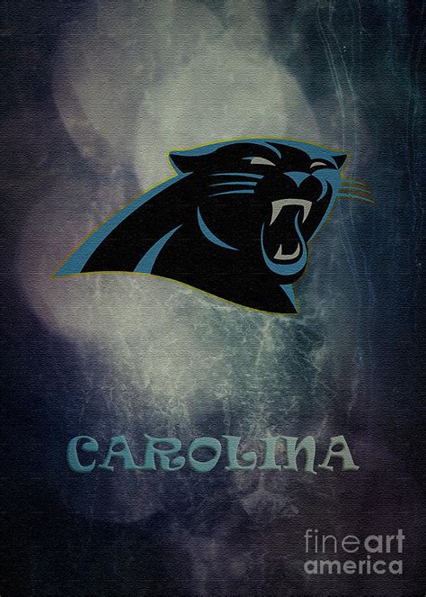 Carolina Panthers Team Digital Art By Cu Hung
