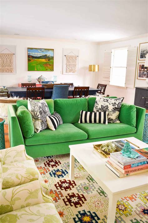 Colorful Living Room Reveal At Charlottes House Living Room Decor