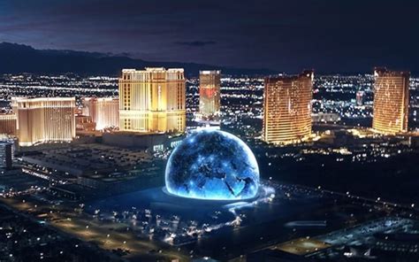 Las Vegas Msg Sphere U2 Eröffnet Höchstes Kugelförmiges Led Bauwerk