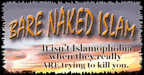 EIGHT YEARS AGO TODAY BARE NAKED ISLAM WAS BORN
