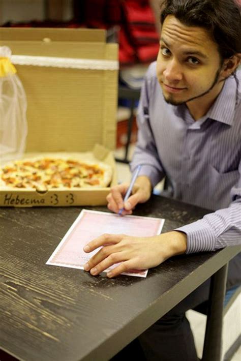 Russian Man ‘marries’ A Pizza Because Love Between Humans Is ‘too Complicated’