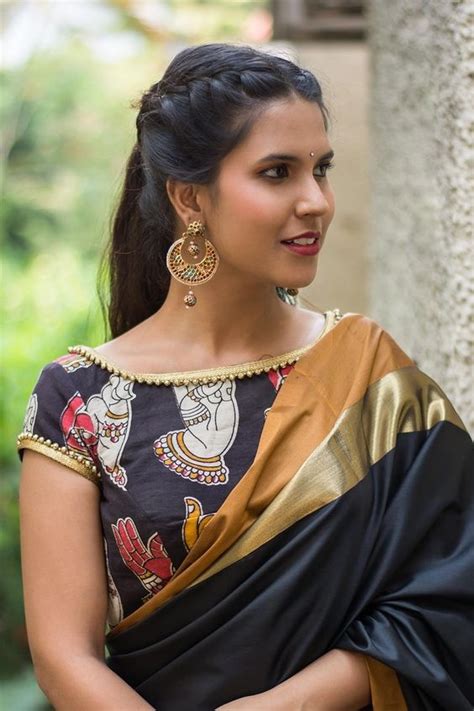 This stunning kanchipuram silk blouse design makes for the perfect companion to a gorgeous silk saree. 20 silk saree blouse designs to wear with your favourite ...