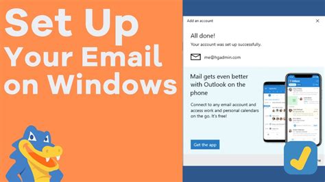 How To Set Up A New Email Account With Windows Mail Outlook