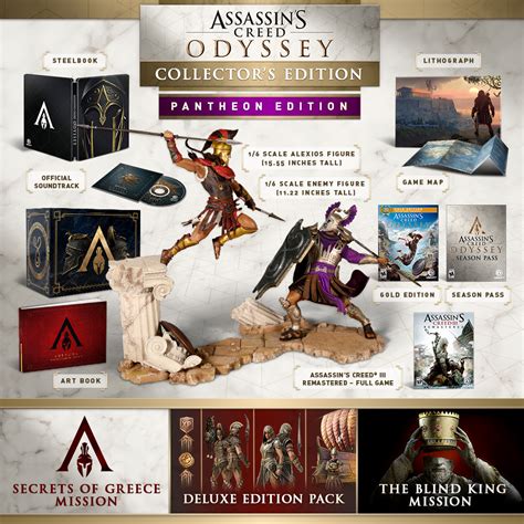 Acheter Assassin S Creed Odyssey Dition Collector Pantheon Pour Xbox