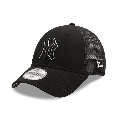 Official New Era New York Yankees Mlb Home Field Black 9forty Trucker