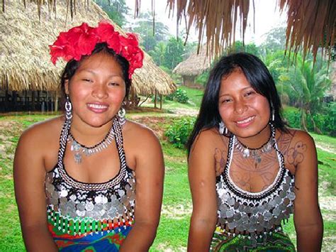 Beautiful Young Embera Girls