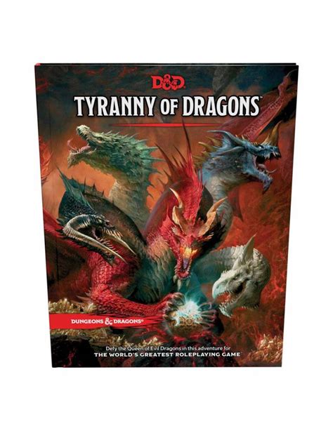 Comprar Dungeons And Dragons Rpg Libro De Aventura Tyranny Of Dragons