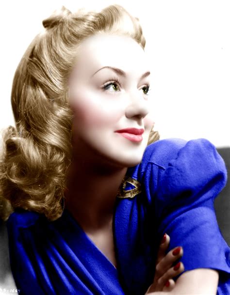 Anne Shirley Anne Shirley Color Classic Movie Stars