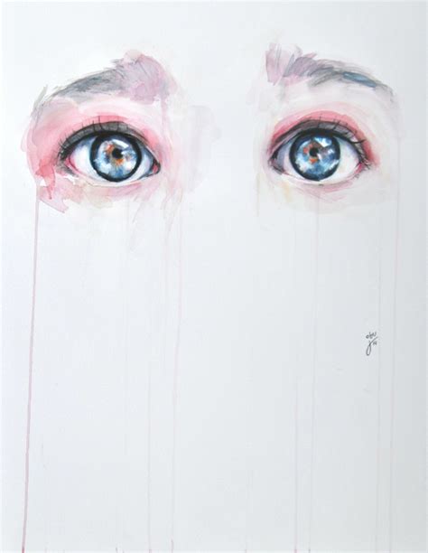 Alluring Watercolor Paintings Prove That Eyes Are Windows To The Soul