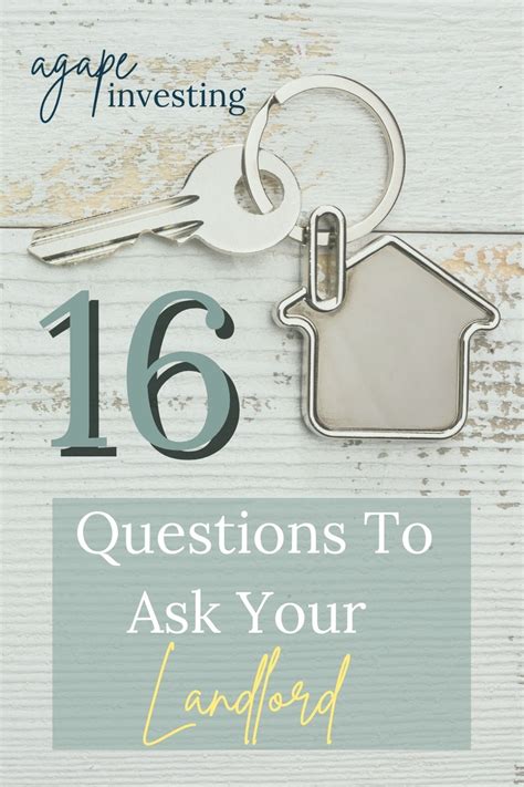 16 Questions To Ask Your Landlord Before Signing A Lease Agape Investing