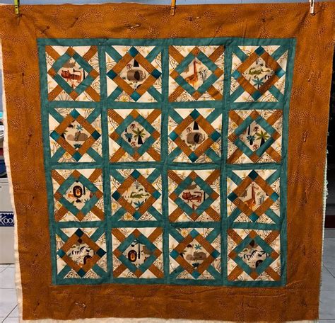 Diamond Tile Quilt By Belinda Ezzy Posted In Quiltvilles Open Studio