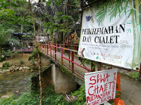 Antara aktiviti untuk pengunjung adalah mandi di kolam, berbasikal, memancing, menanam sayuran dan memberi makan kepada ternakan, serta jungle trekking. TOP 14+ Tempat Menarik Di Tanjung Malim, Perak Untuk ...