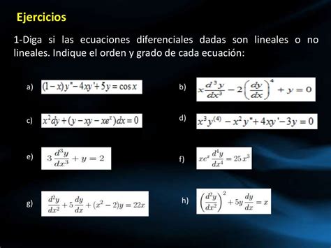 1ra Clase Introducción A Las Ecuaciones Diferenciales