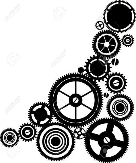 Clock Work Mechanism Clipart Clipground