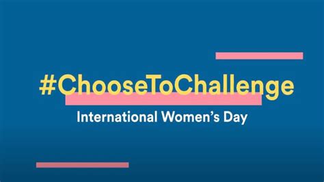International Womens Day 2021 Choosetochallenge Youtube