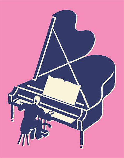 Pianist Grand Piano Illustrations Royalty Free Vector Graphics And Clip Art Istock