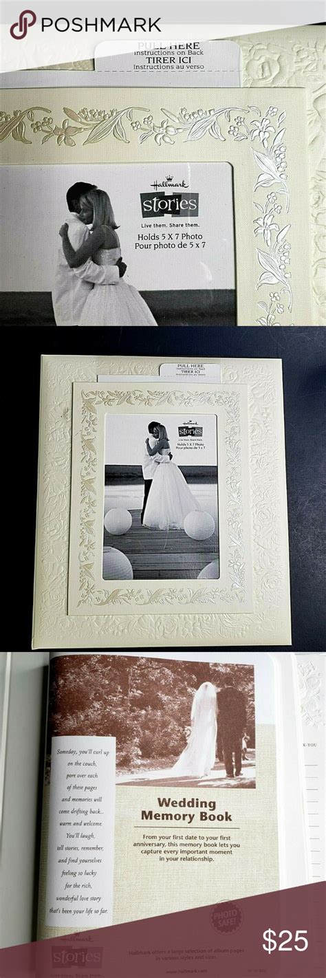 Hallmark Wedding Album Memory Book Pictures In Box Wedding Album
