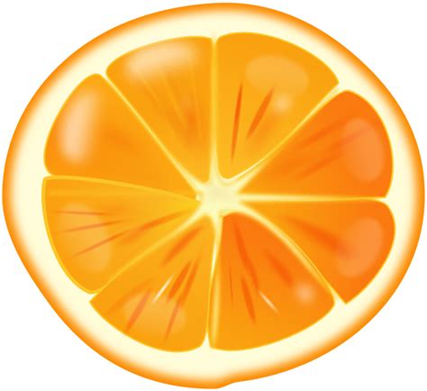 Orange slice - Openclipart