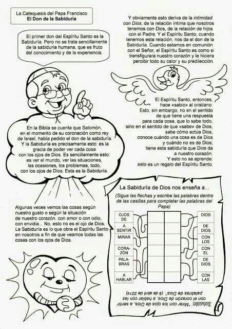 Pin By Ivy On Catecismo Catholic Catechism Sunday School Activities