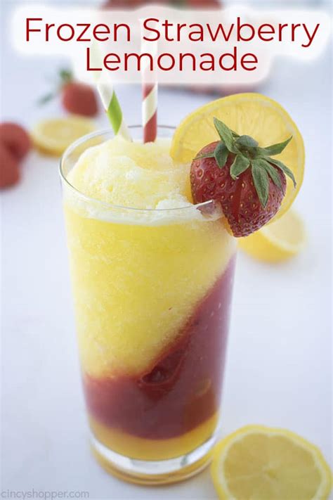 Frozen Strawberry Lemonade Cincyshopper