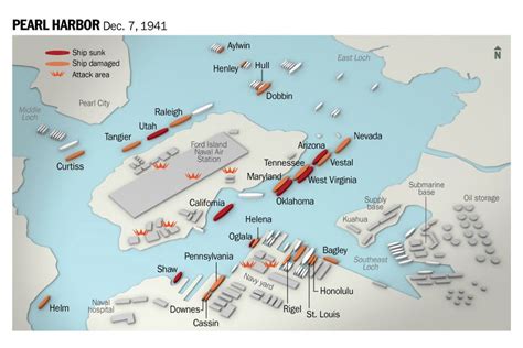 Timeline Of Pearl Harbor Attack What Happened On Dec 7 1941