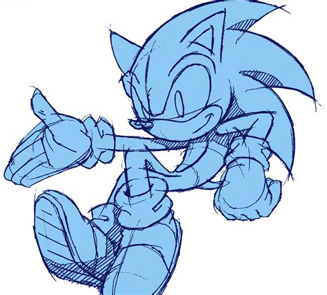 X Sonic The Hedgehog Copic Marker Sketch Ubicaciondepersonascdmxgobmx