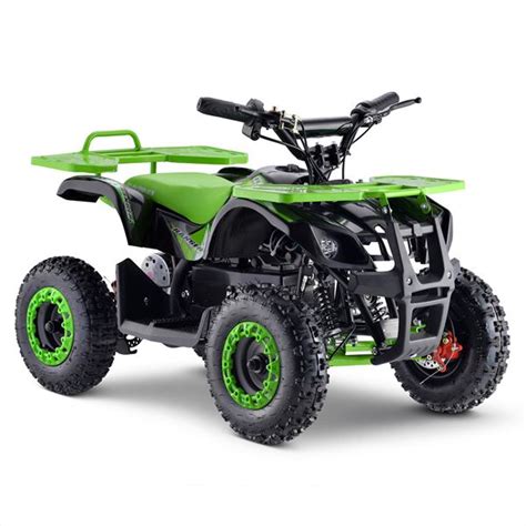 Funbikes Ranger 1000w Green Kids Electric Mini Quad Bike V2