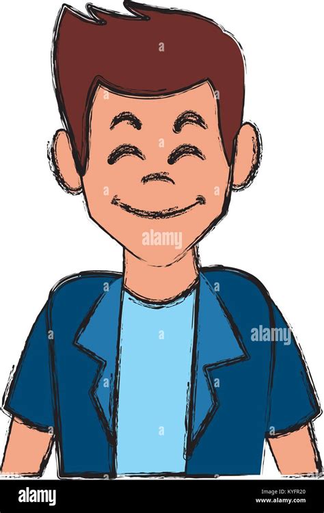 Man Profile Cartoon Stock Vector Image And Art Alamy