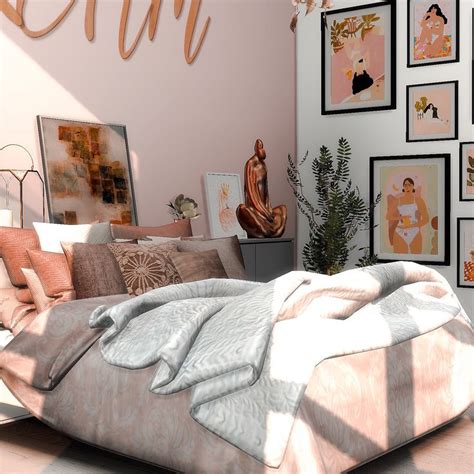 Bedroom Series Sims 4 Bedroom Sims 4 Beds Sims 4 House Design
